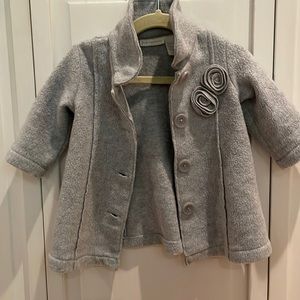 Gray jacket for 3-6mo